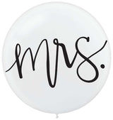 Latex Balloons - Mr And Mrs (60cm) - Pack of 2