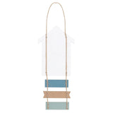 Relax Unwind Enjoy Beach Hut Hanging MDF Sign