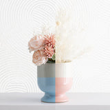 Vase /Planter - Ceramic Kyoto Pot Planter Glossy Pale River