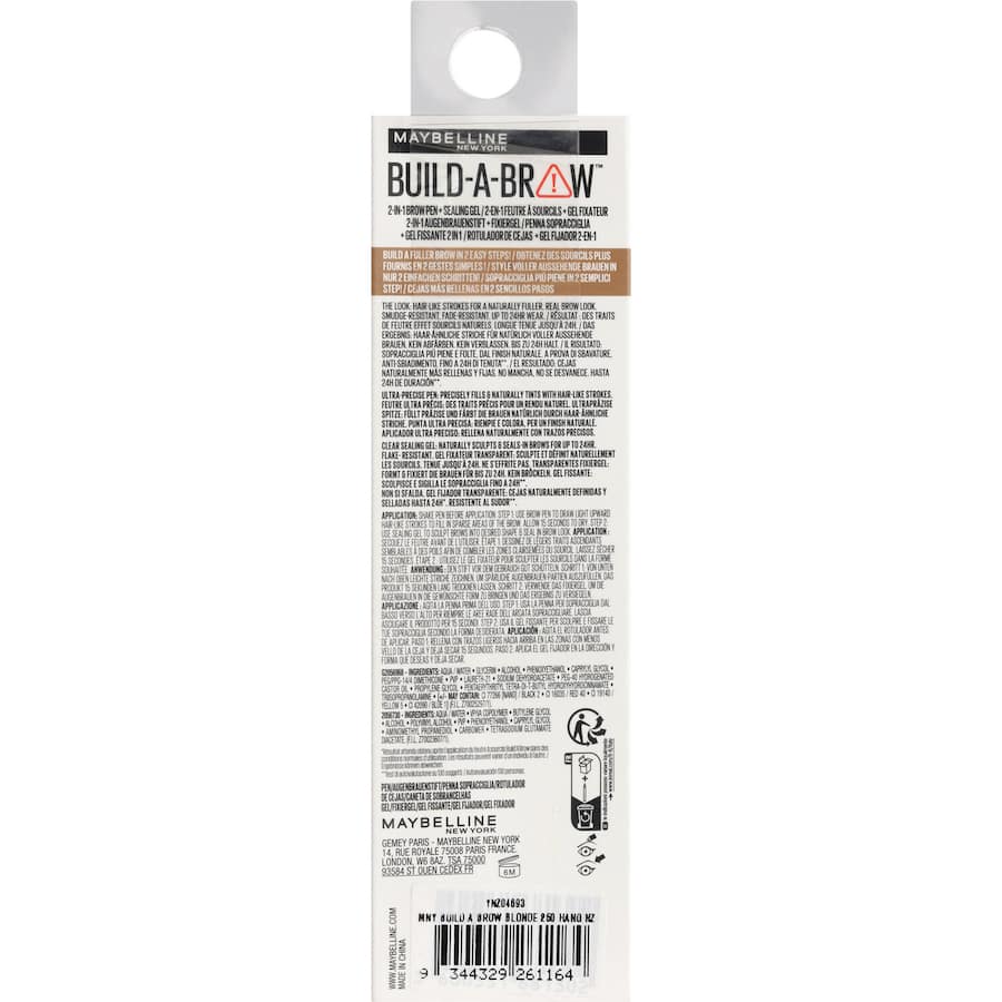 Maybelline Biuld A Brow Brow Pen Blonde 15g