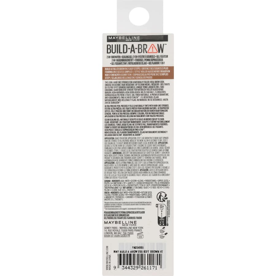 Maybelline Biuld A Brow Brow Pen Soft Brown 255 1ea
