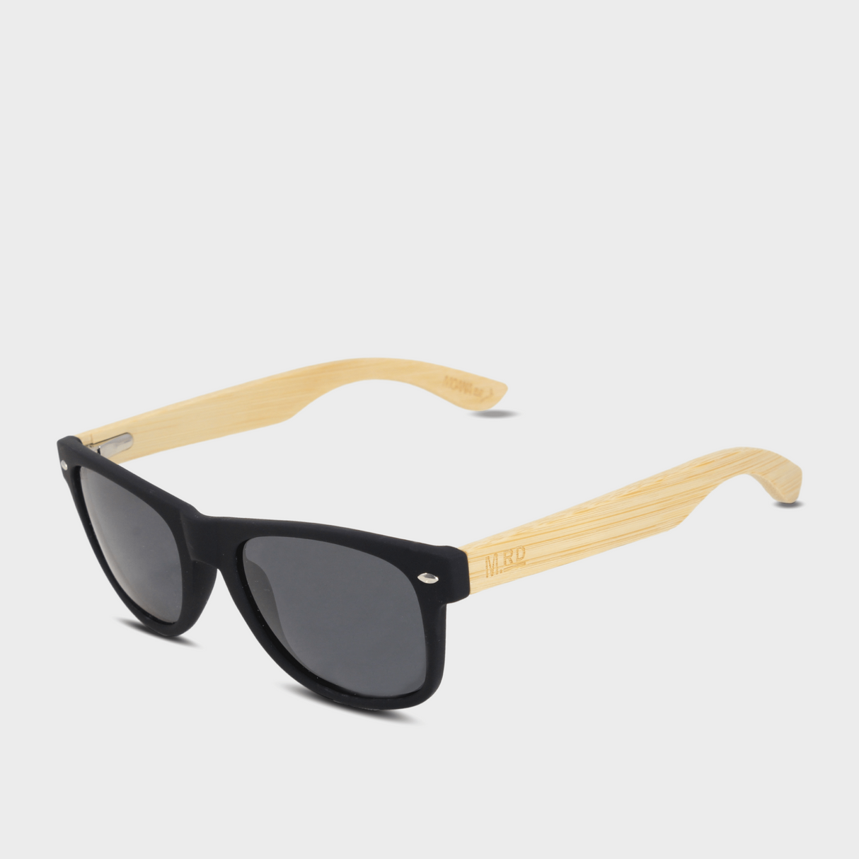 Moana Road - Reader Sunnies - Black w/ Wooden Arms - 1.5