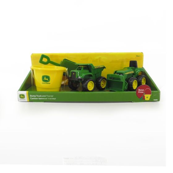 15cm Sandpit Value Set With Bucket & Shovel - John Deere