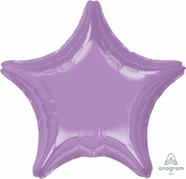 Foil Balloon - Self Sealing Standard Star Pearl (Lavender)