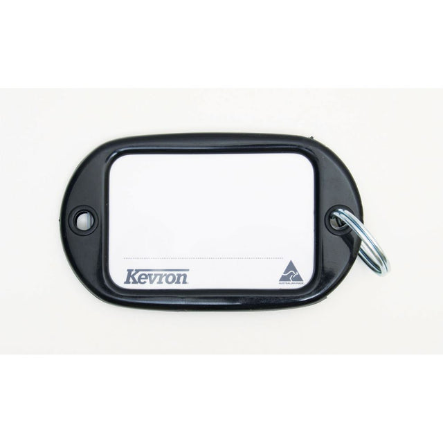 Eco-friendly Kevron Recycled Key Tags in a jumbo bag, measuring 95x56mm for organized labeling and eco-conscious usage.