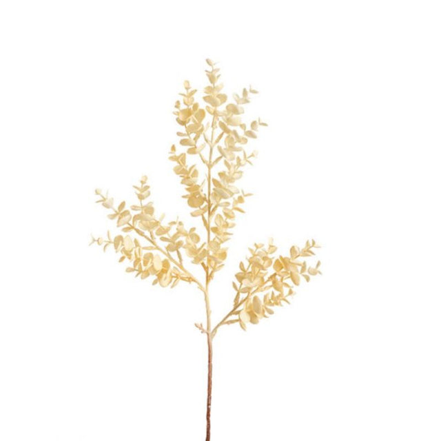 Elegant 62cm artificial eucalyptus spray, perfect for enhancing home or office decor with a realistic touch of greenery.