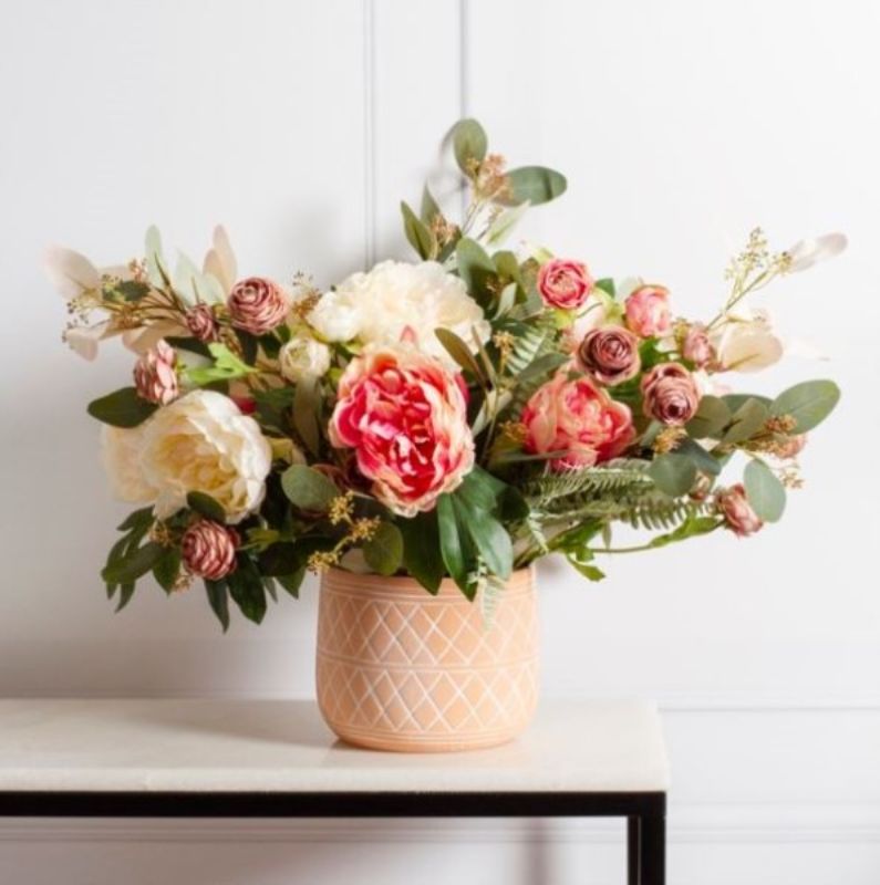 Artificial Flower - Petite Ranunculus Spray Rose