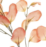 Artificial Flower - Eucalyptus Spray Coral 90cmH