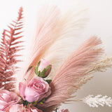 Artifcal Flower / Foliage - Single Stem Pampas Spray Dusty Pink
