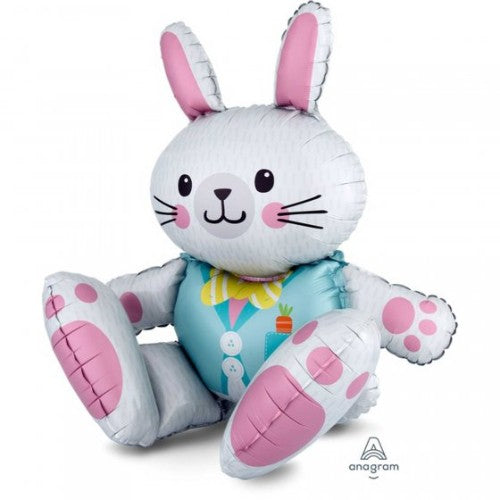 Ci: Large Multi-Balloon Large Sitting Bunny P55