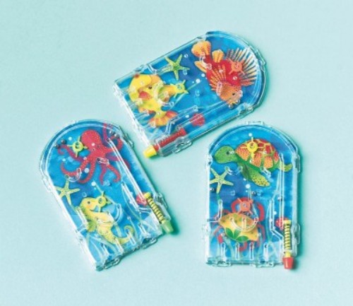 Value Pack Favor - Underwater Friendships Pin Ball - Pack of 12