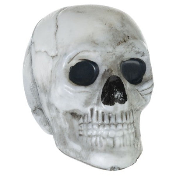 Pack of 18 cute mini plastic skull ornaments, perfect for Halloween and creative decorations.