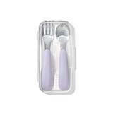 On-The-Go Fork And Spoon Set - OXO TOT (Lilac)