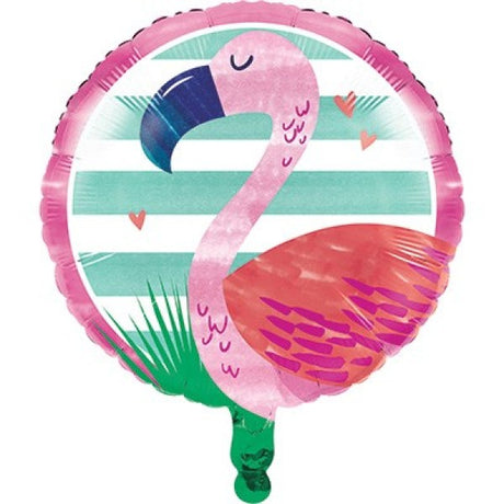 Vibrant 45cm metallic foil balloon featuring a pineapple and cheerful fruit friends, perfect for festive celebrations.