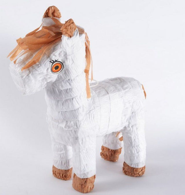 Colorful Little Horse Pinata, 40x52x10 cm, perfect for parties; fill with treats for an exciting celebration.