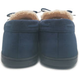 Moccasin Slippers Mens Blue