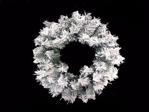 Pine Wreath - Snow - 60cm