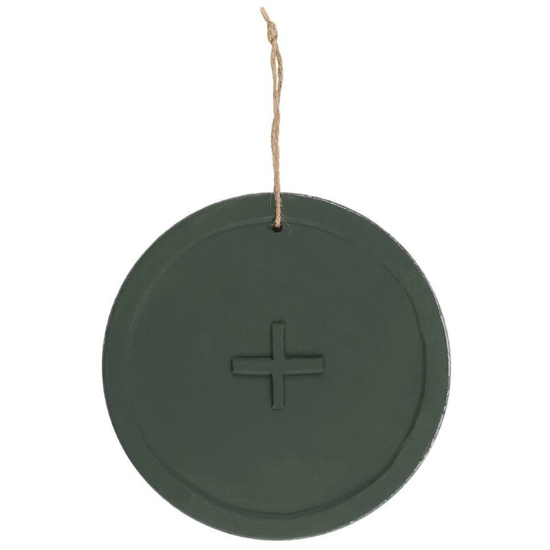 Silver Effect Moon Shadows Terracotta Plaque by Lisa Parker
