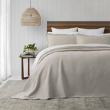 Bedspread Set - PORTO Ecru (King Single) - BAKSANA