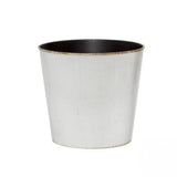 Florist - Plastics - Antique Pot Round White