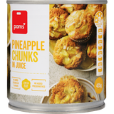 Pineapple Chunks In Juice Pams 425g