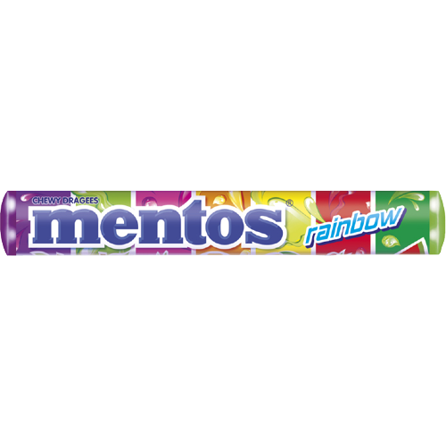 Mentos Rainbow Roll 40 x 37.5g