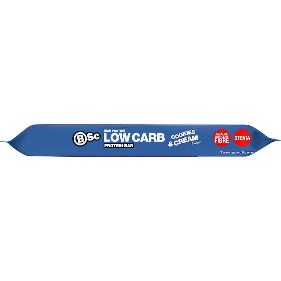 Bsc Low Carb Protein Bar Cookies & Cream 60g