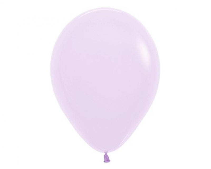 90cm pastel matte lilac latex balloons in a pack of 2, ideal for elegant celebrations and versatile decor.