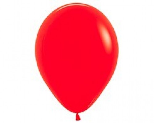 Vibrant pack of 6 Fashion Red latex balloons by Sempertex, 45cm, ideal for festive celebrations and durable for indoor/outdoor use.