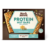 Nice & Natural Salted Caramel Protein Nut Bars 5 x 33g