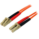 High-Speed LSZH Multimode Duplex Fiber Optic Cable 50/125 LC/LC - 3m for Networking