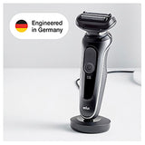 Wet & Dry shaver with charging stand and 2 attachments