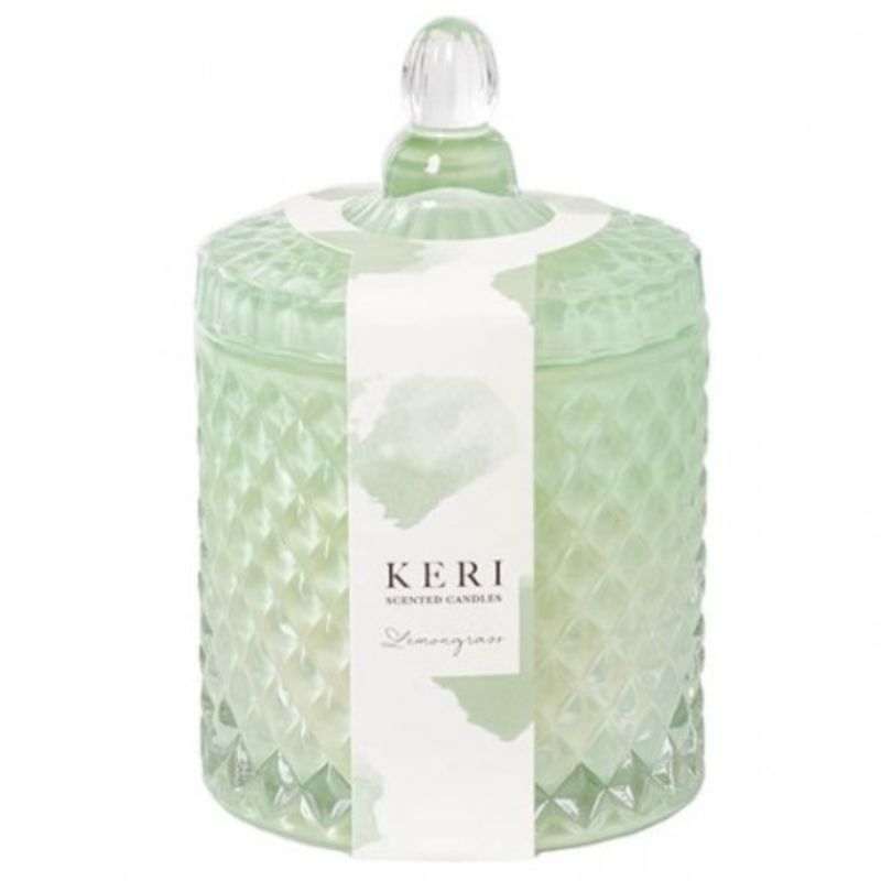 Scented Jar Candle - Delight Lemongrass (13cm)