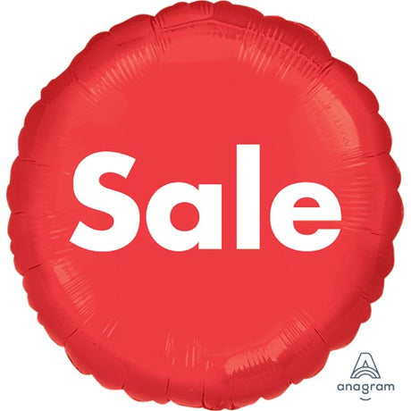 Vibrant 45cm self-sealing foil balloon, perfect for celebrations and event decorations.