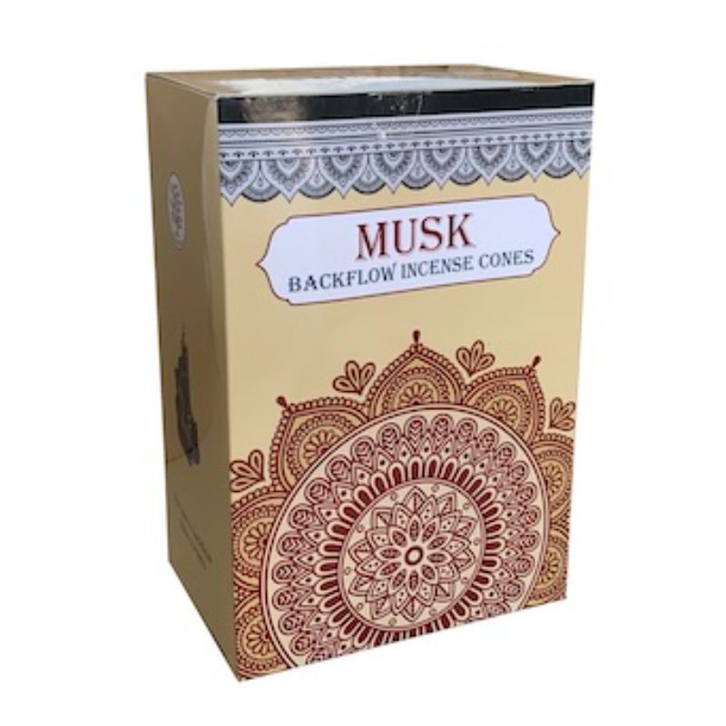Sacred Tree Musk Backflow Cones  Pack of 12