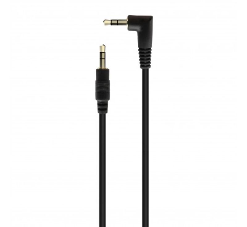 3.5MM AUX AUDIO CABLE (1M / BLACK)