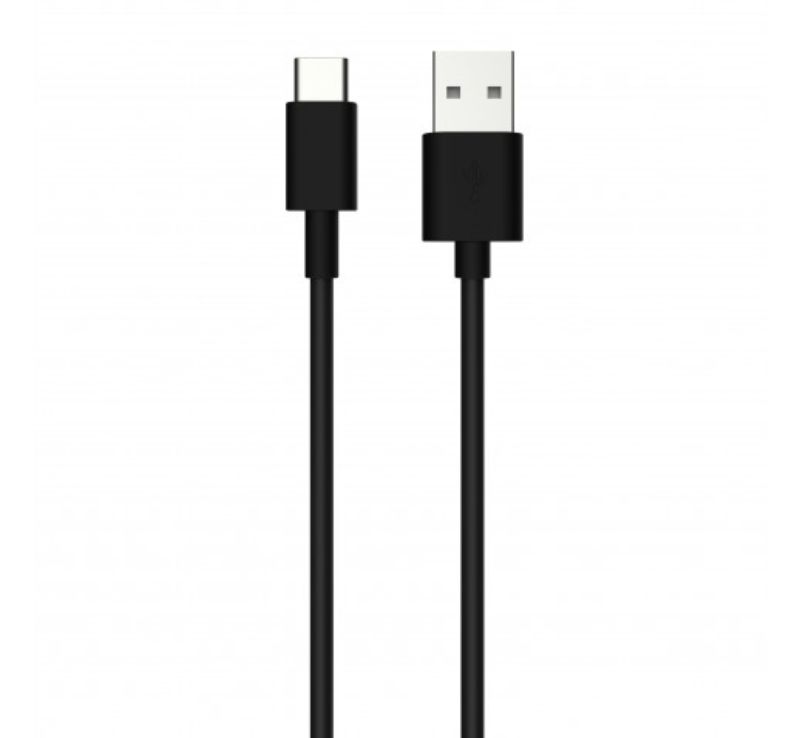 1M USB-C TO USB-A CABLE- BLACK