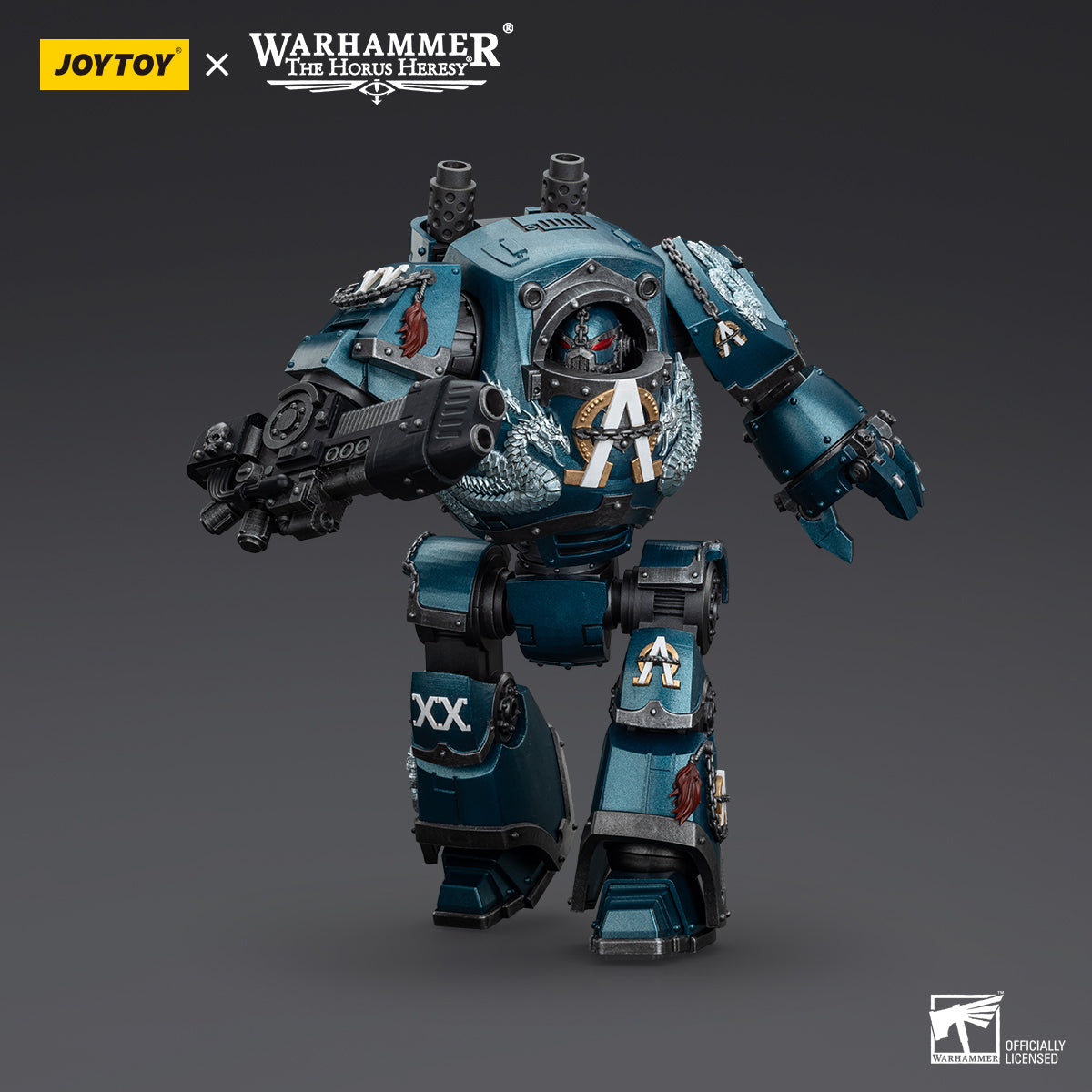 Warhammer Collectibles: 1/18 Scale Alpha Legion Contemptor Dreadnought with