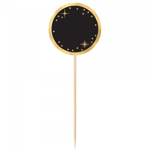 Gold Happy Birthday Buffet Decorating Kit
