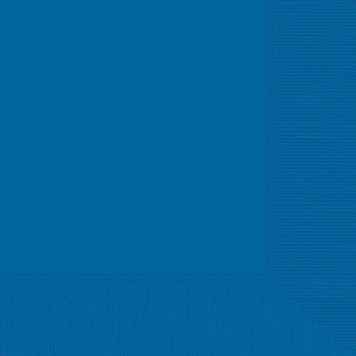 Elegant navy flag blue beverage napkins, pack of 20, ideal for stylish gatherings and drink service.