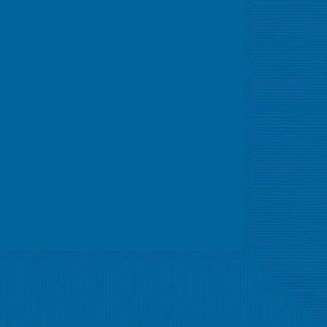 Elegant navy flag blue beverage napkins, pack of 20, ideal for stylish gatherings and drink service.
