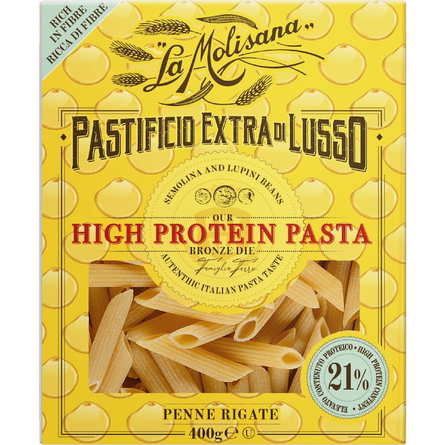 La Molisana High Protein Pasta Penne Rigate 400g