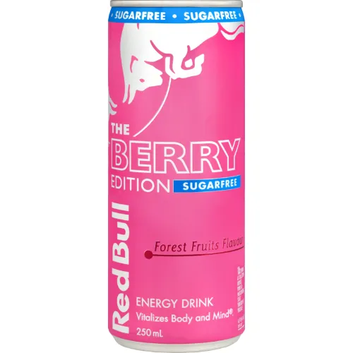 Red Bull Sugar Free Berry Edition Energy Drink 12 x 250ml