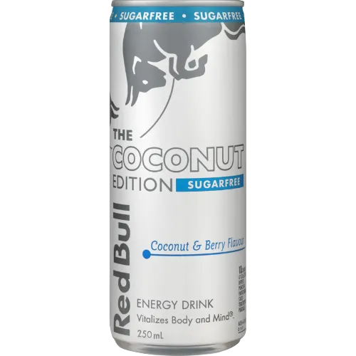 Red Bull Sugar Free Coconut Edition Energy Drink 12 x 250ml