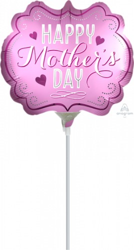 Mini Shape Happy Mother's Day Satin Infused Marquee A30