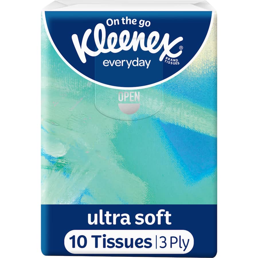Kleenex Ultra Soft Tissues Pocket Pack 60's 6pack