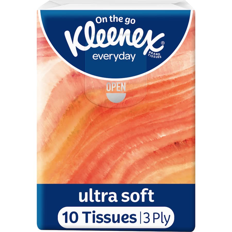 Kleenex Ultra Soft Tissues Pocket Pack 60's 6pack