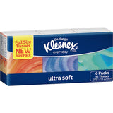Kleenex Ultra Soft Tissues Pocket Pack 60's 6pack