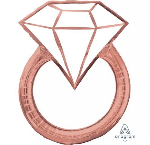 Supershape XL Blush Wedding Ring