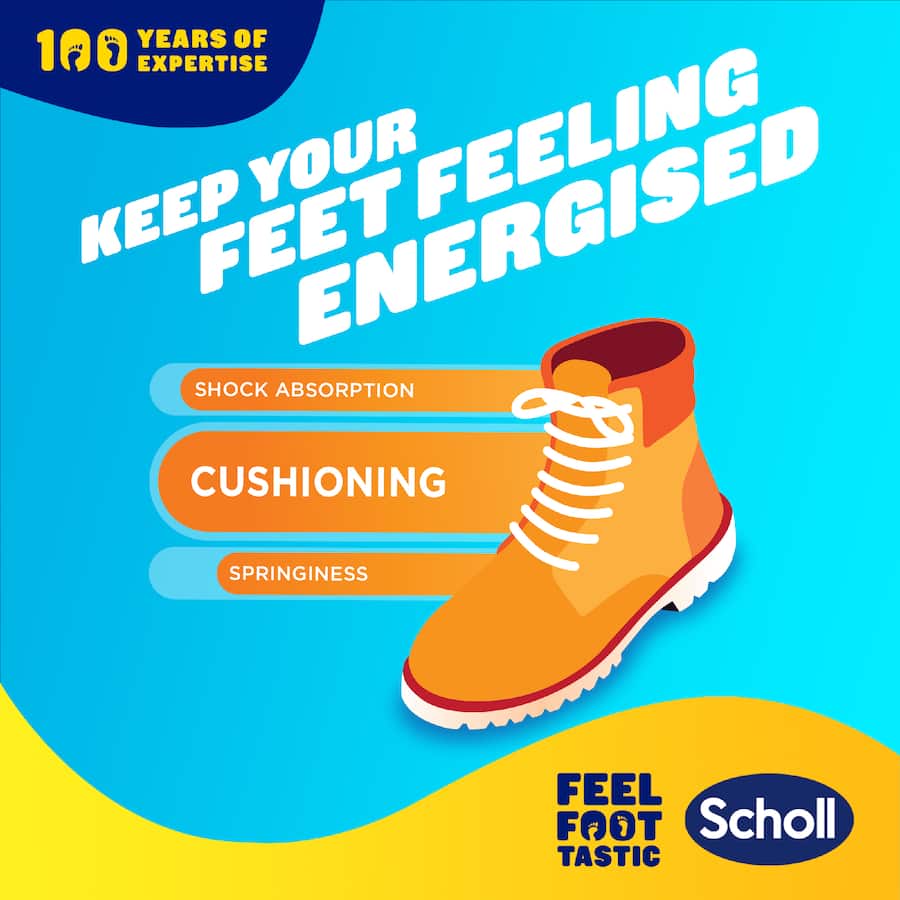 Scholl Gel Activ Insoles Work & Boot Large 1 pair